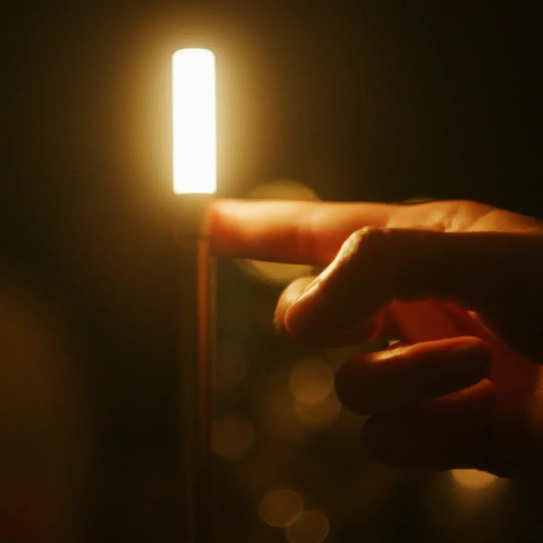 Candelabro de Aluminio Recargable | Vela LED