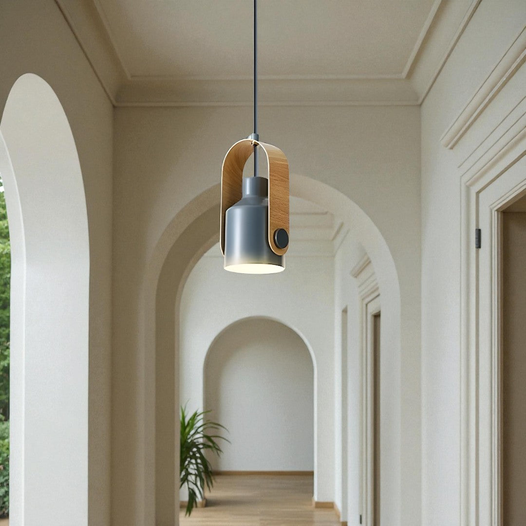 Lámpara Colgante LED Nórdica | Giratoria