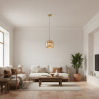 Lámpara Colgante De Vidrio | Moderna