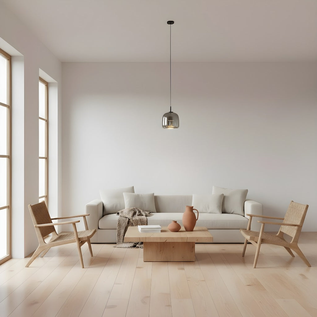 Lámpara Colgante De Vidrio | Moderna