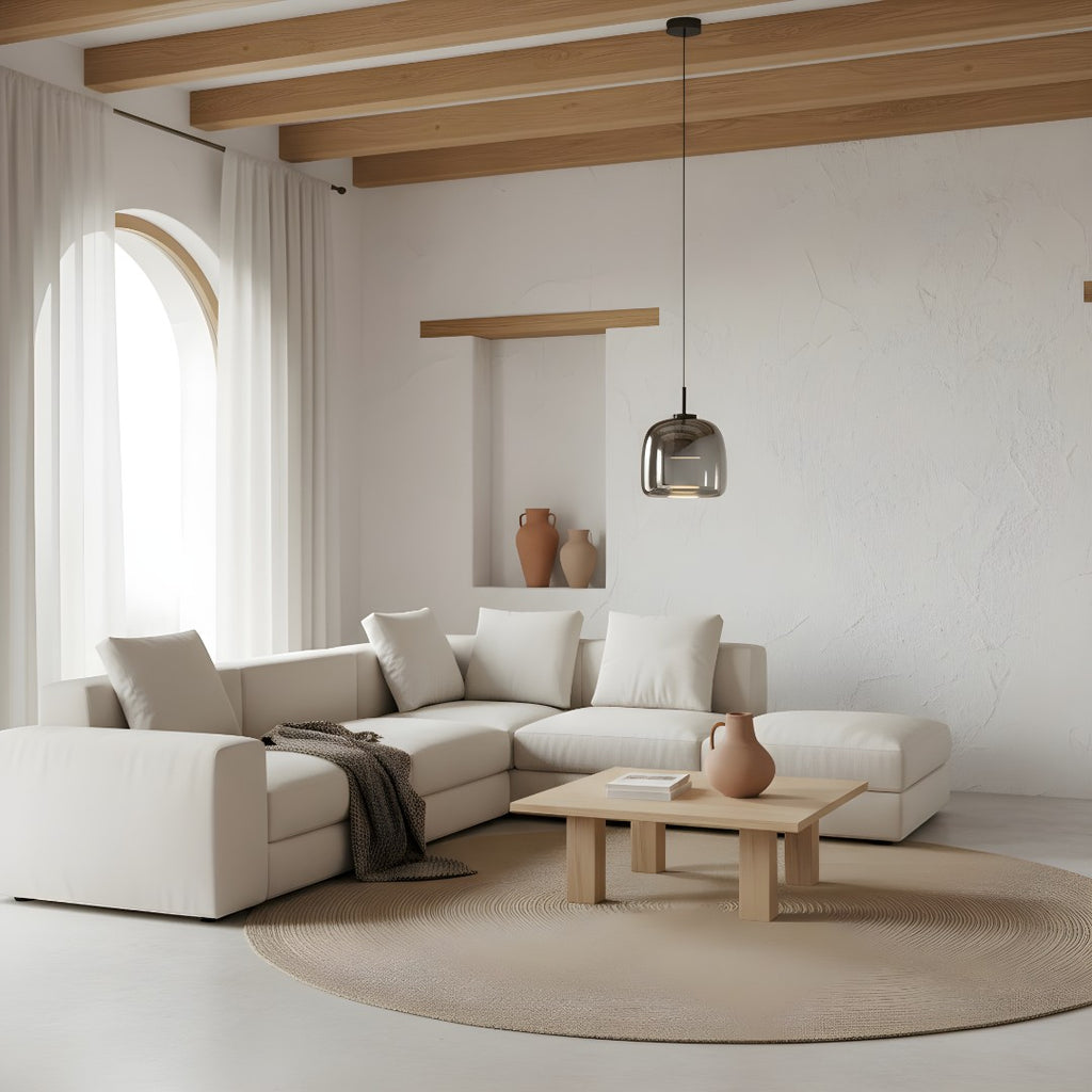 Lámpara Colgante De Vidrio | Moderna