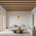 Lámpara Colgante De Vidrio | Moderna