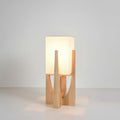 Wabi-Sabi Wooden Floor Lamp | Japanese Style