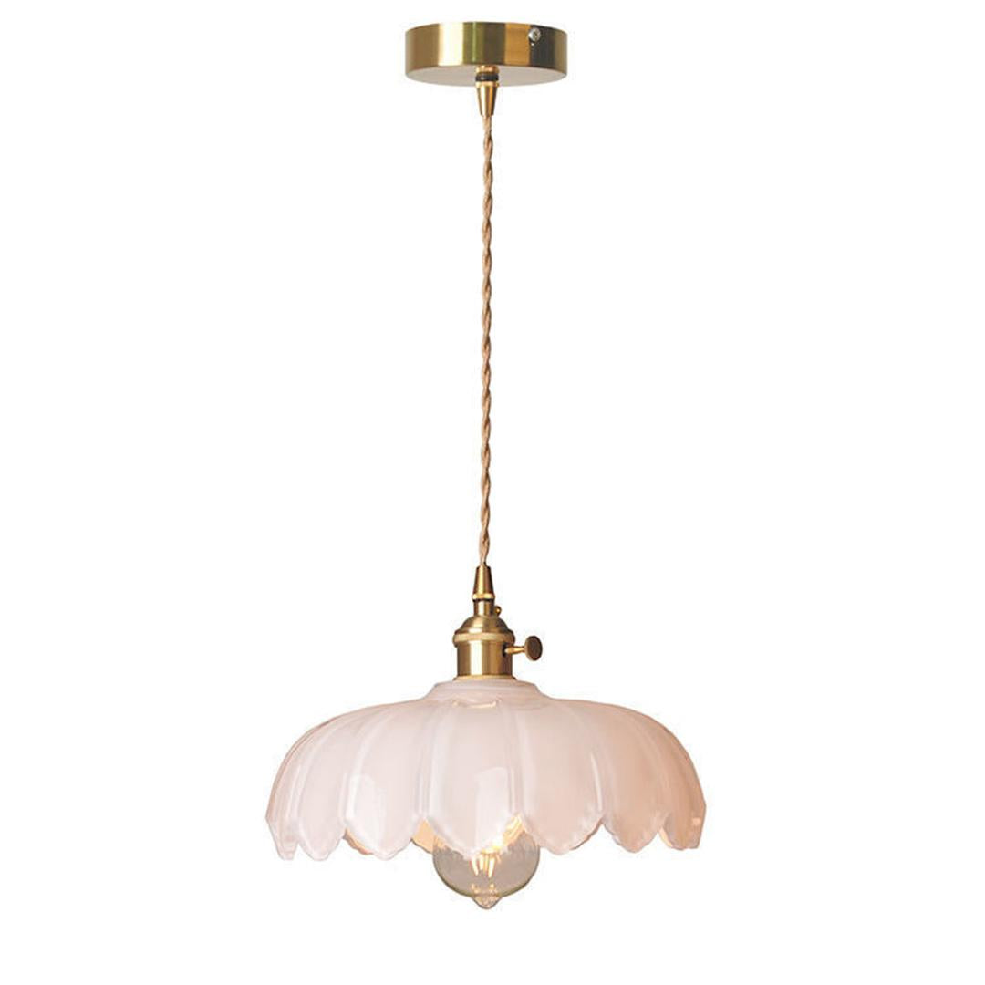 Vintage Floral Pendant Lamp | Aesthetic Interiors