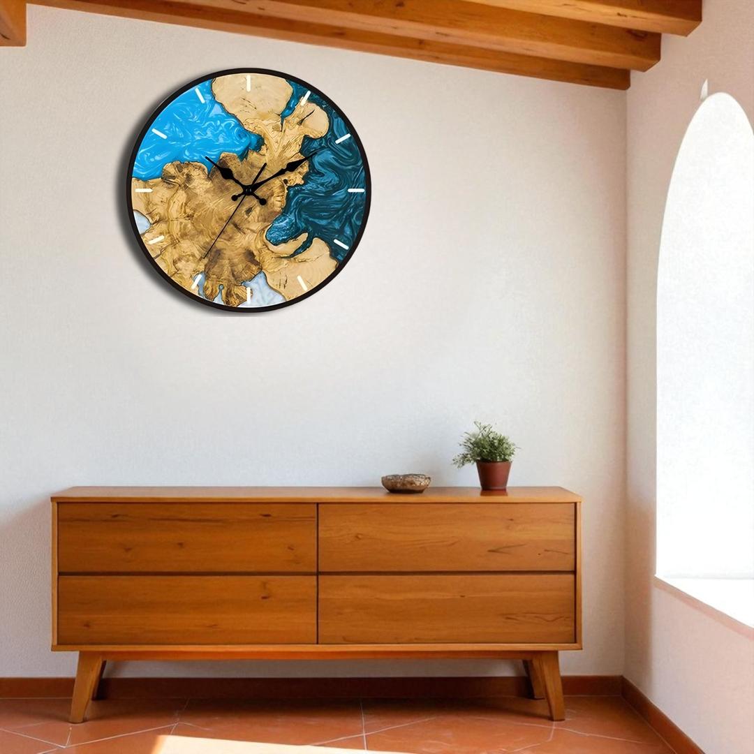 Reloj De Pared Transparente | Estética Contemporánea