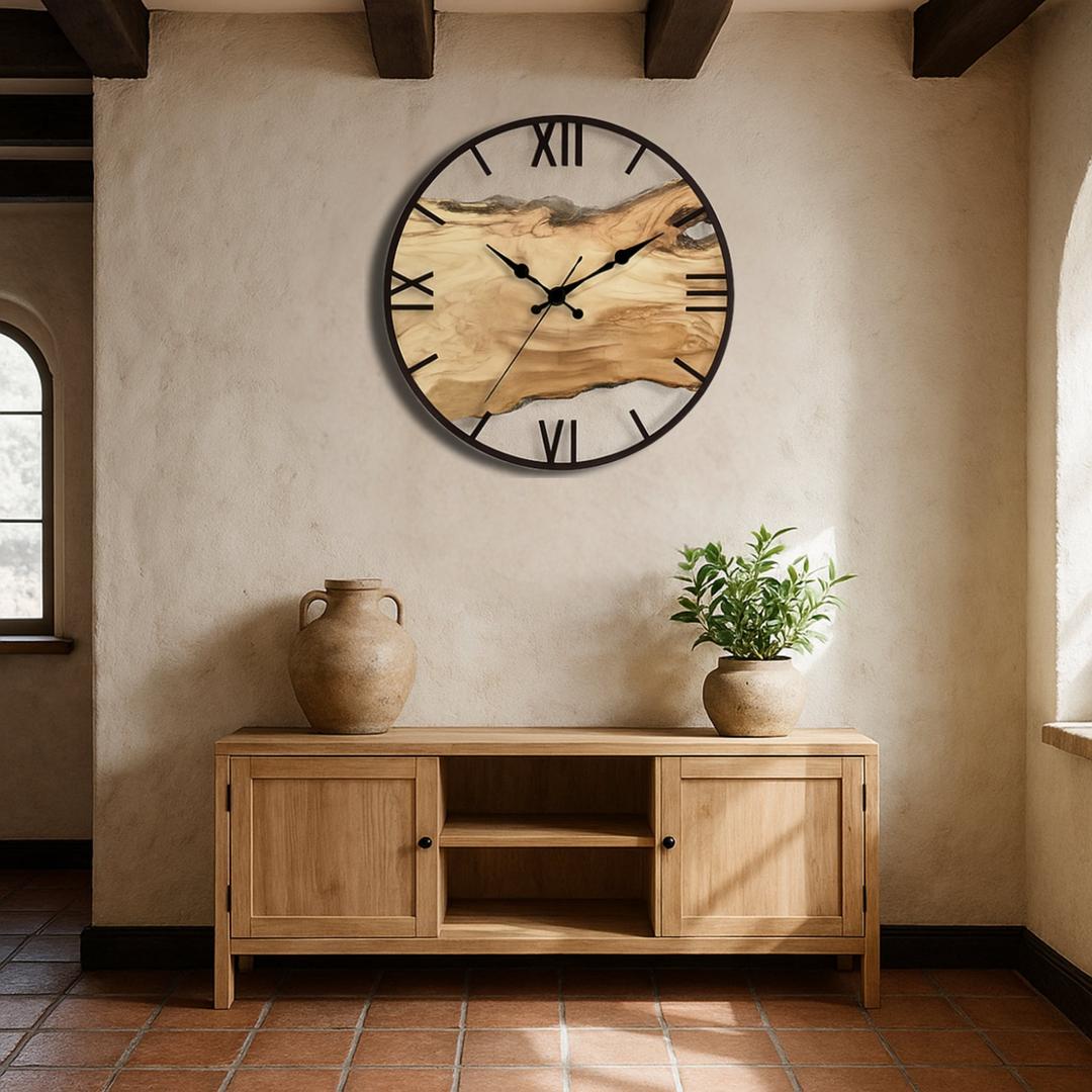 Reloj De Pared Transparente | Estética Contemporánea