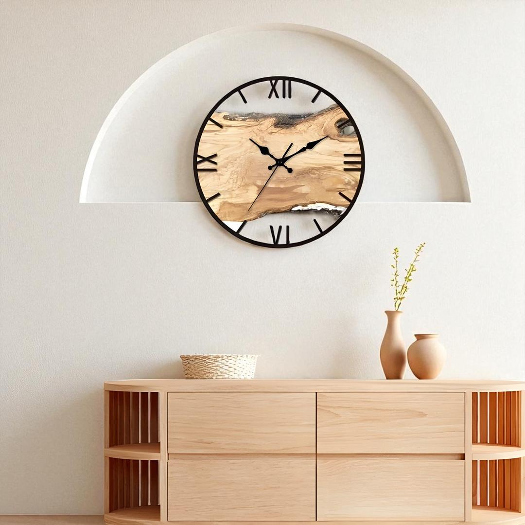 Reloj De Pared Transparente | Estética Contemporánea