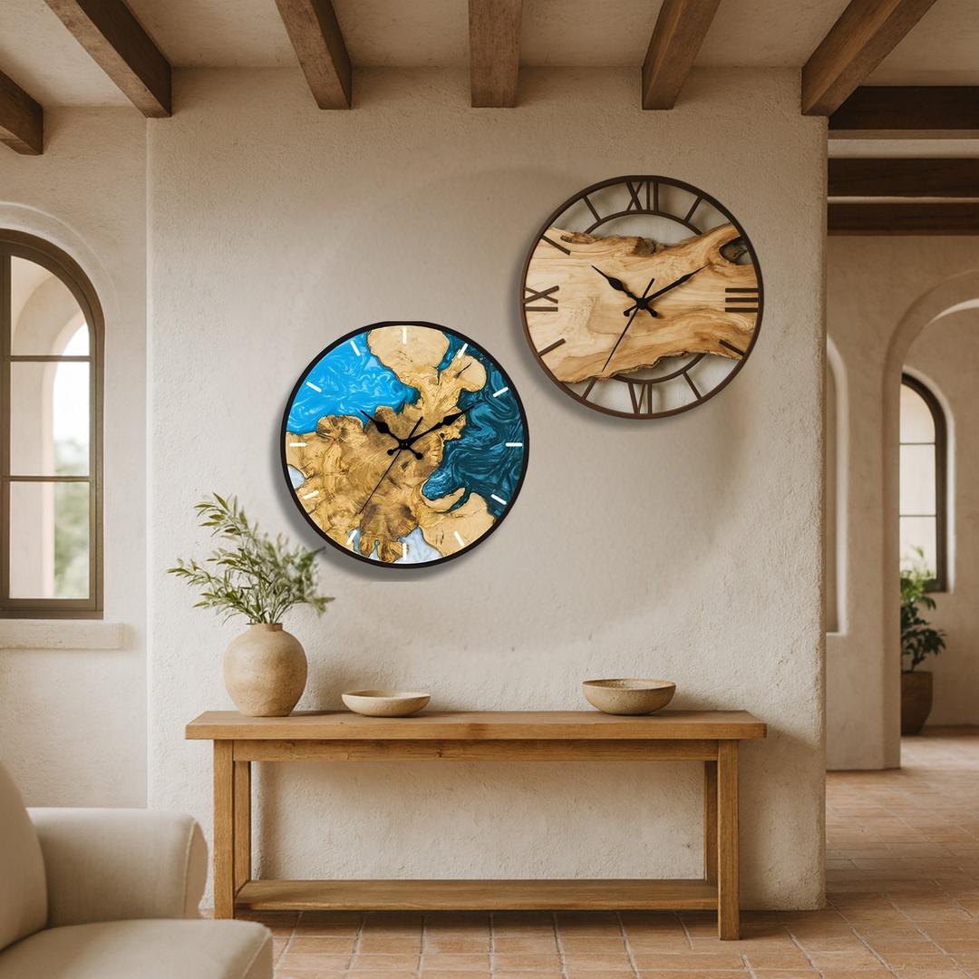 Reloj De Pared Transparente | Estética Contemporánea