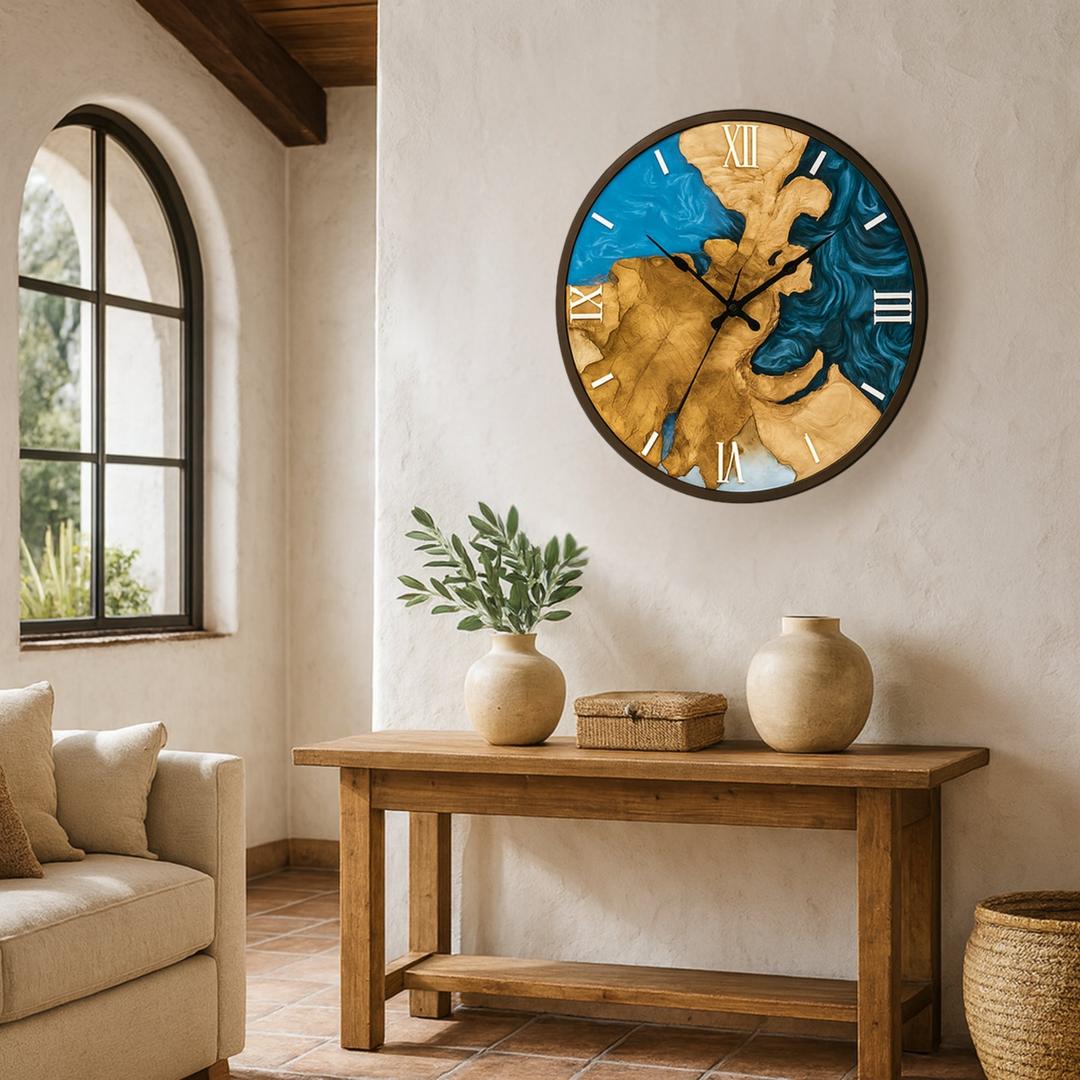 Reloj De Pared Transparente | Estética Contemporánea