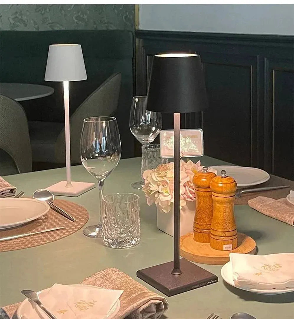 Lámpara de Mesa Inalámbrica Recargable | Portátil LED