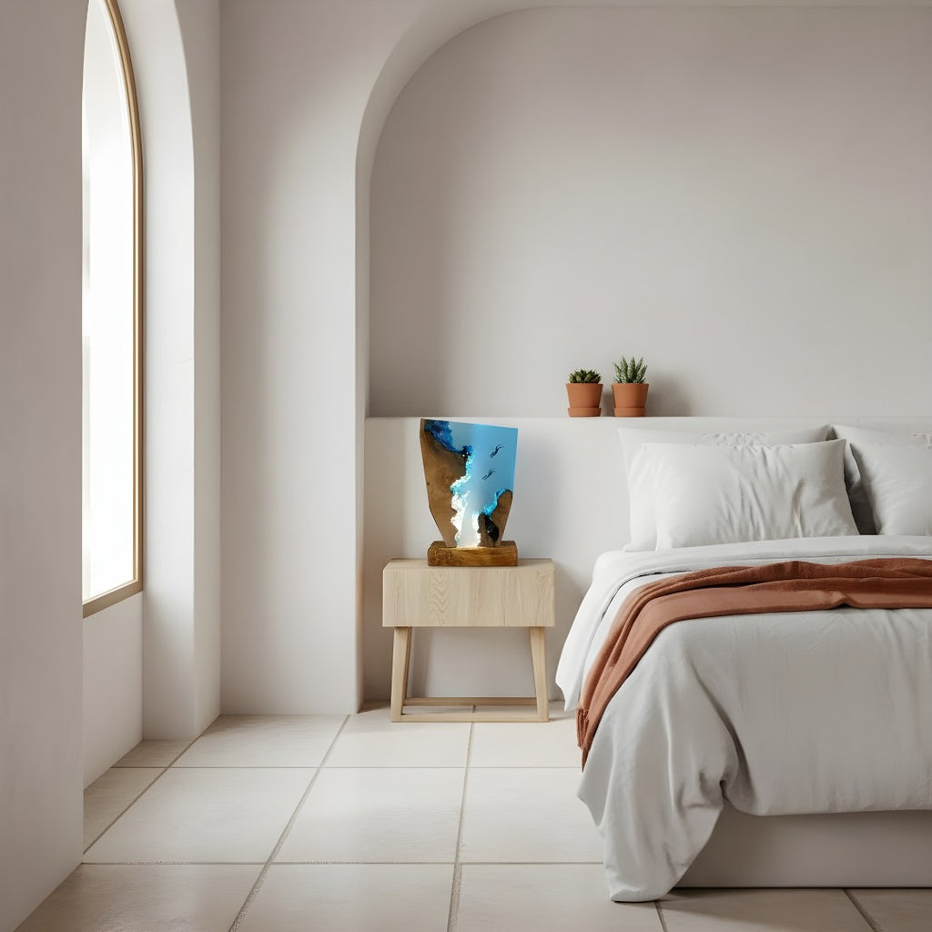 Lámpara De Mesa Ocean Diver | Luces Majestuosas