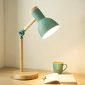 Stained Wood Table Lamp | LED Lighting