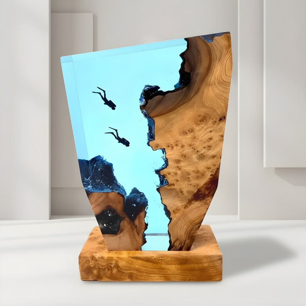 Lámpara De Mesa Ocean Diver | Luces Majestuosas