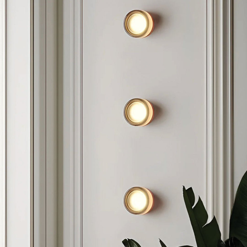 Lámpara de Pared Elegante | Forma Redonda LED