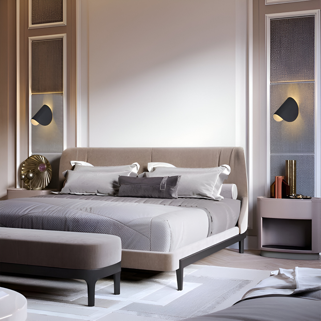 Lámpara de Pared Giratoria de Metal | Cadena Ajustable