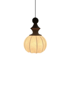 Lámpara Colgante LED de Seda Tricolor | Regulable