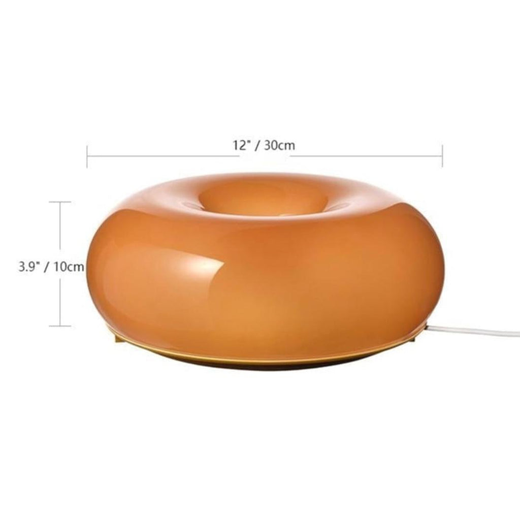 Lámpara de Pared y Mesa en Forma de Donut | Estilo Bauhaus