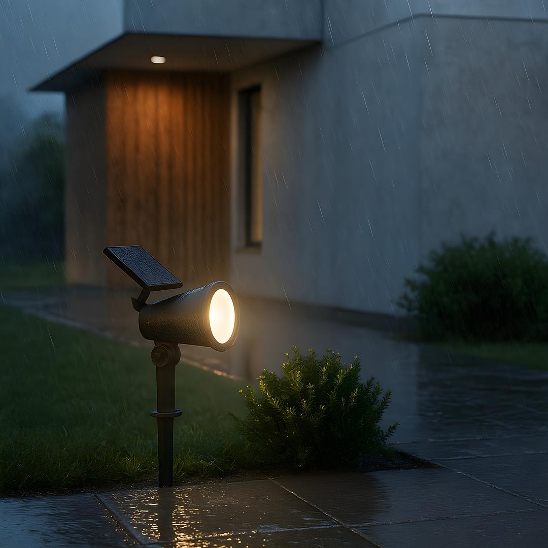 Lámpara Solar LED para Jardín | Exterior