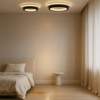 Lámpara de Techo LED Redonda Moderna de Aluminio | Para Pasillo