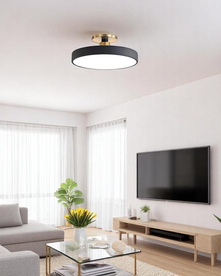 Lámpara de Techo Semiatinada | Diseño Moderno