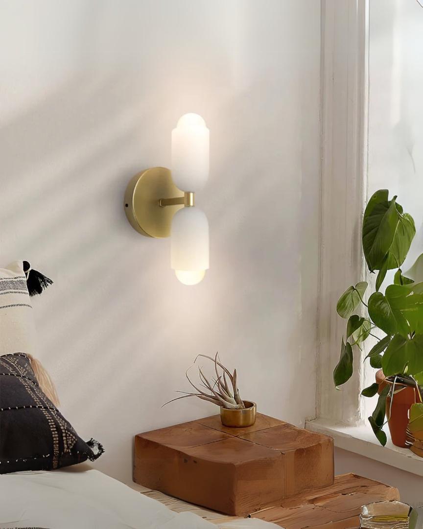 Aplique de Pared Doble | Luz Ambiental LED