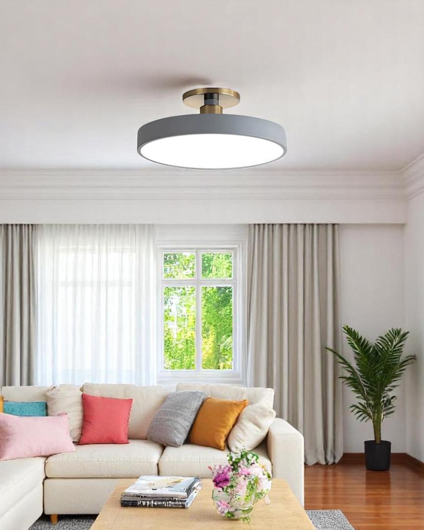 Lámpara de Techo Semiatinada | Diseño Moderno