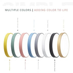 Round Wooden Ceiling Lamp | Nordic Style