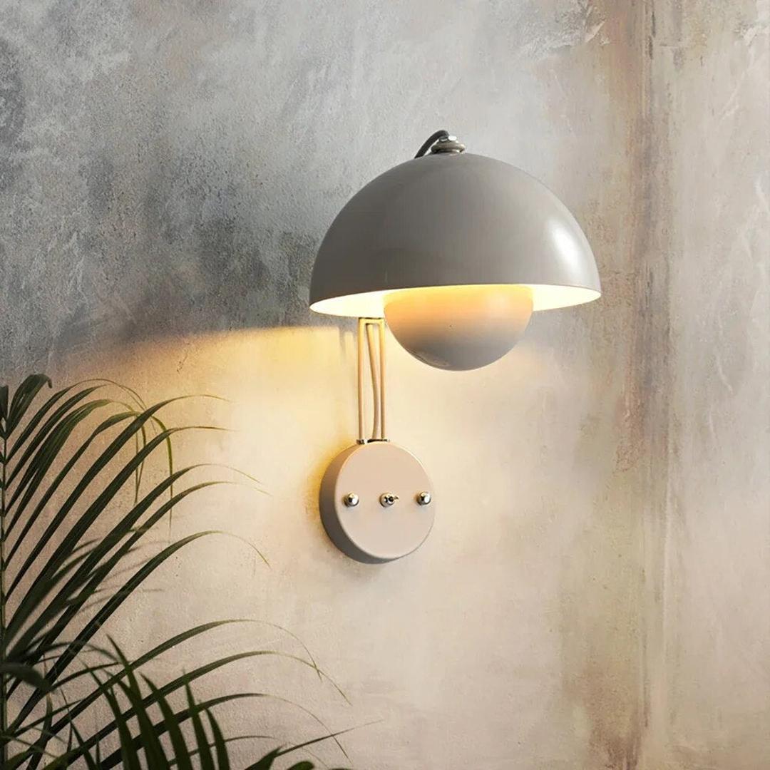Mushroom-Shaped Wall Lamp | Modern Design