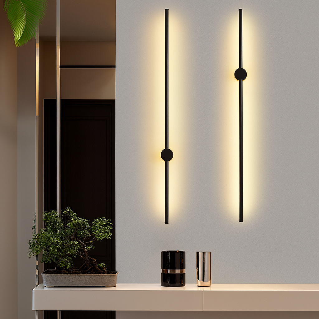 Lámpara Lineal de Pared Elegante | LED