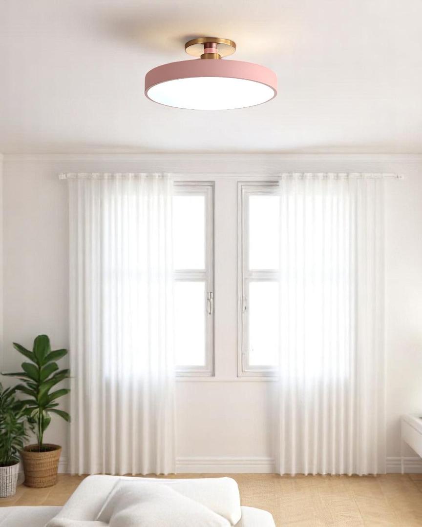 Lámpara de Techo Semiatinada | Diseño Moderno