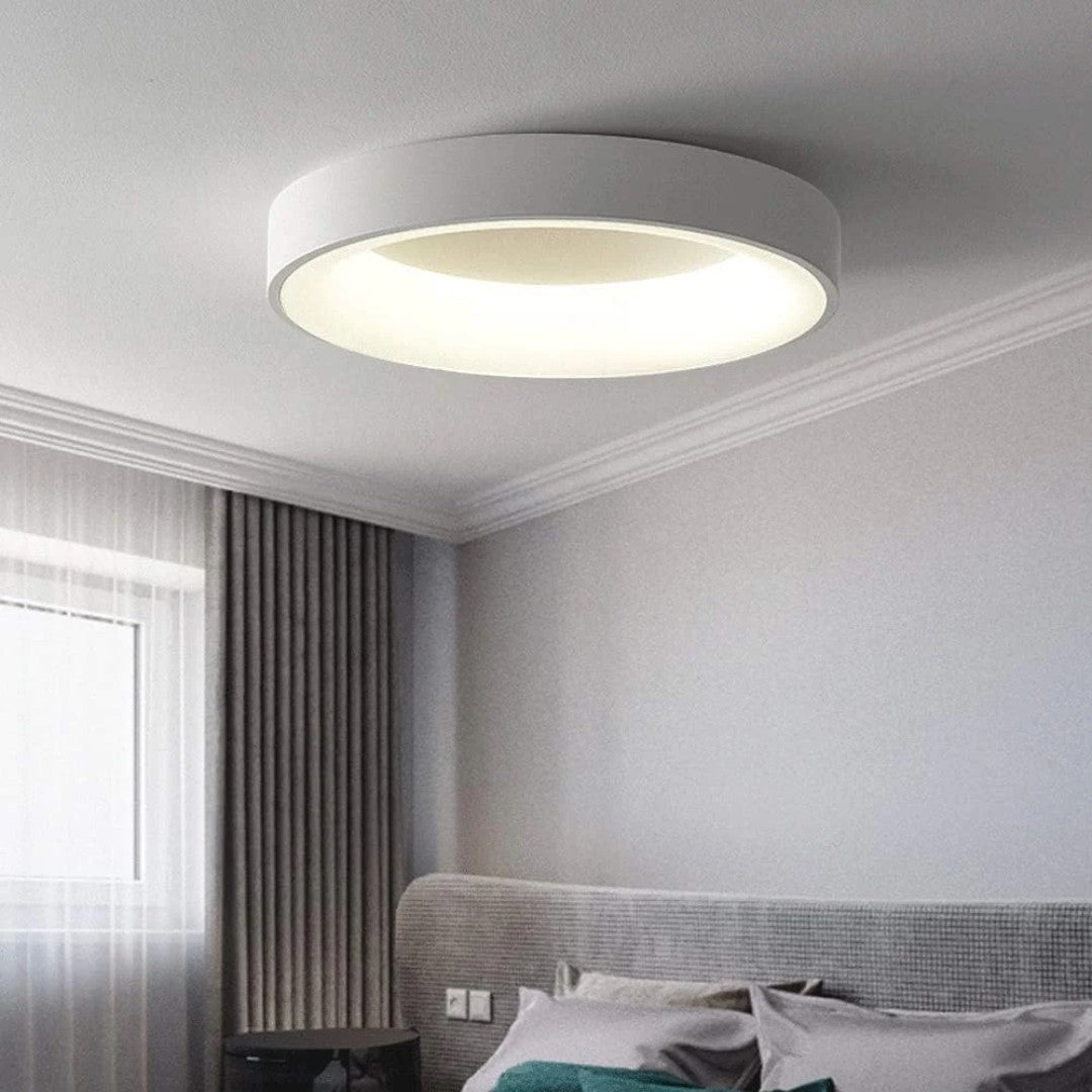 Round Ceiling Lamp with LED Light | Modern Design