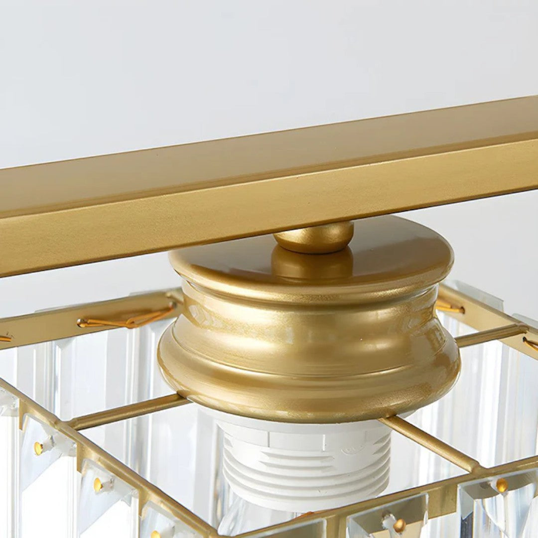 Lámpara Colgante de Diseño Escandinavo | Pantalla de Vidrio Alargada