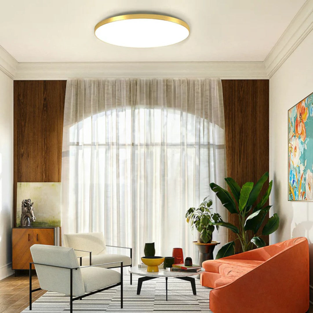 Lámpara de Techo Redonda Moderna LED | Diseño Minimalista