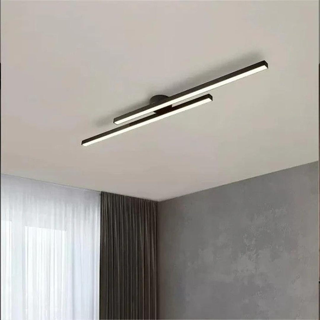Lámpara de Techo Moderna de Aluminio con Iluminación LED | Diseño Elegante