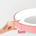 Round Ceiling Lamp with LED Light | Modern Design