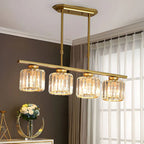 Lámpara Colgante de Diseño Escandinavo | Pantalla de Vidrio Alargada