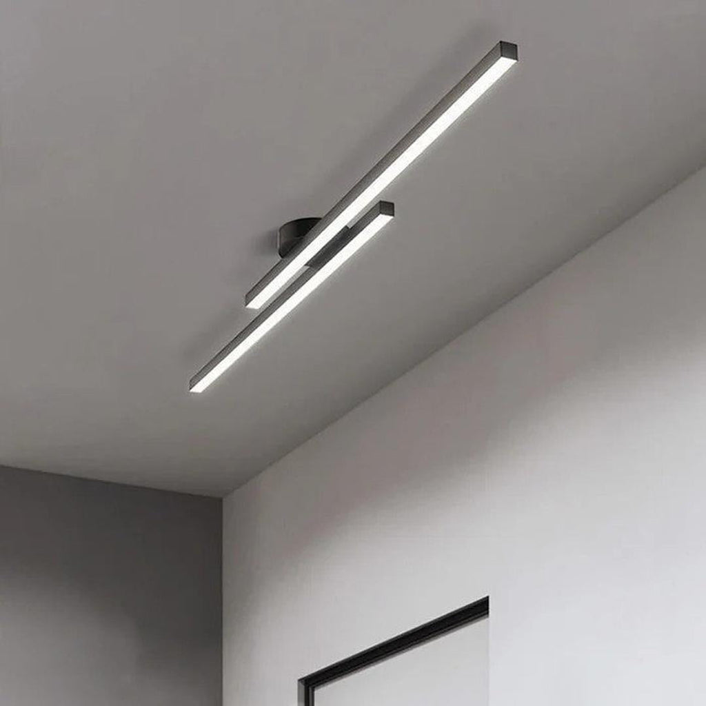 Lámpara de Techo Moderna de Aluminio con Iluminación LED | Diseño Elegante