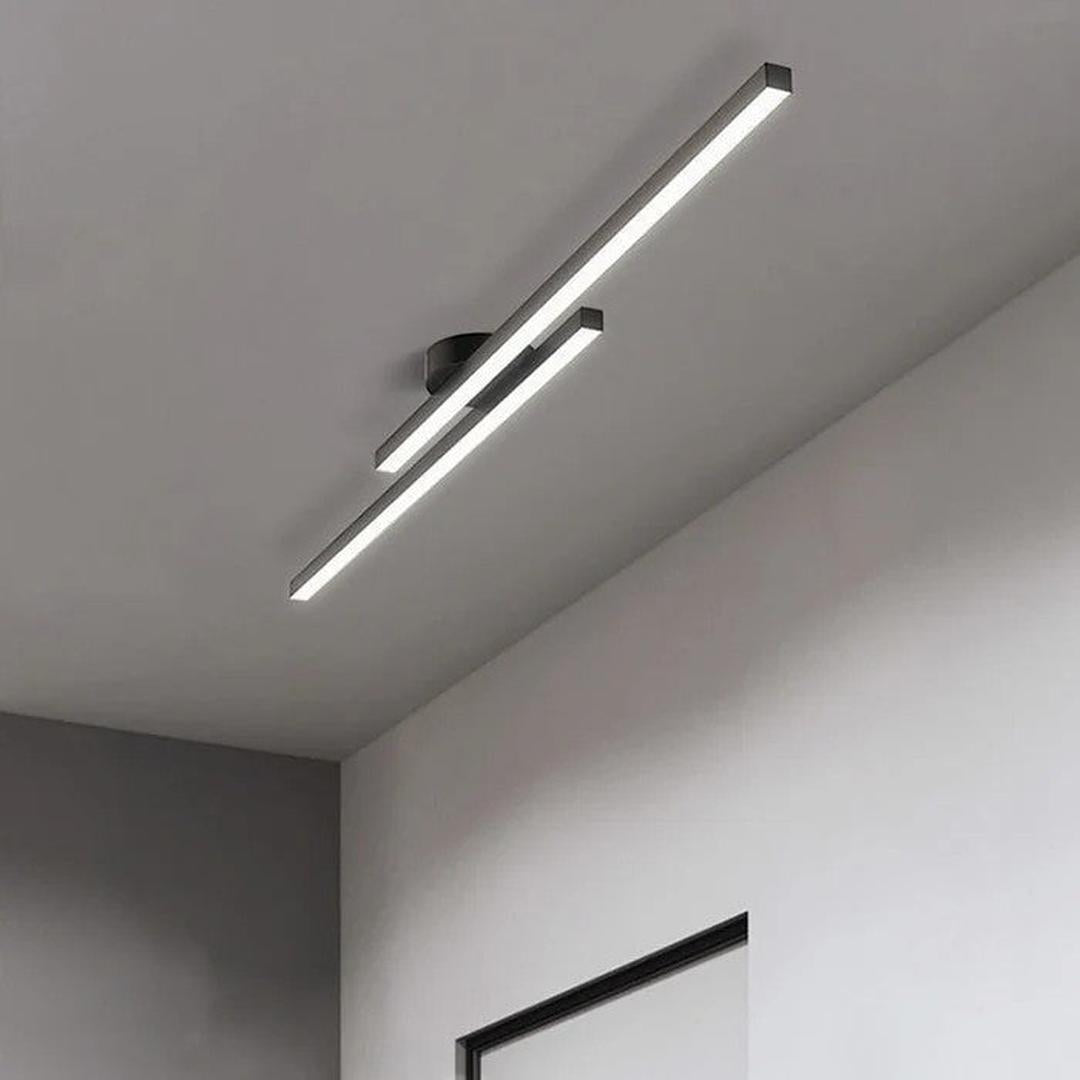 Lámpara de Techo Moderna de Aluminio con Iluminación LED | Diseño Elegante