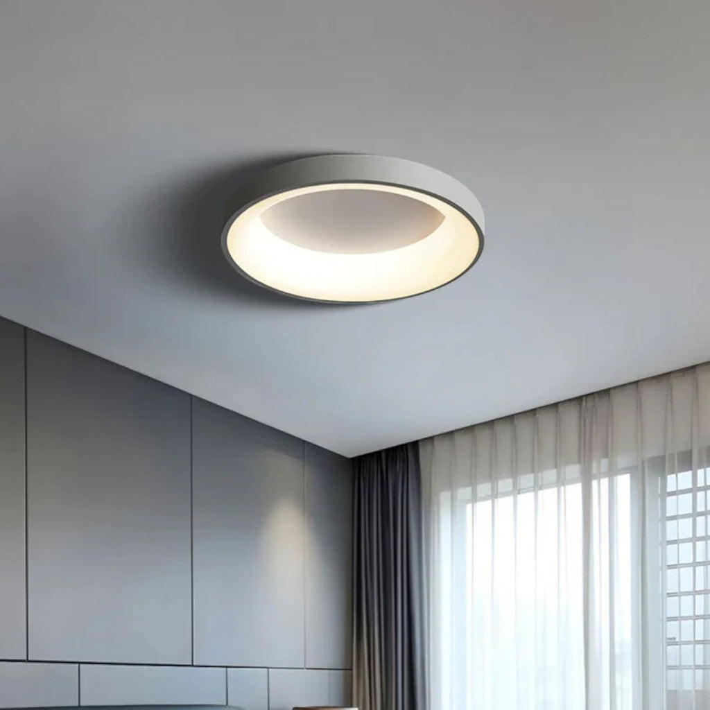 Round Ceiling Lamp with LED Light | Modern Design
