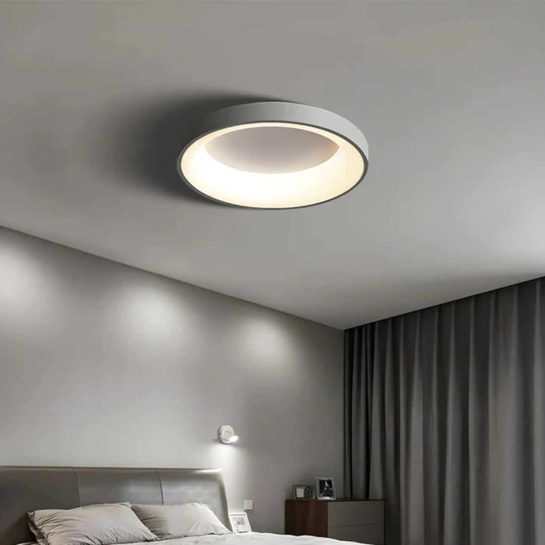 Round Ceiling Lamp with LED Light | Modern Design