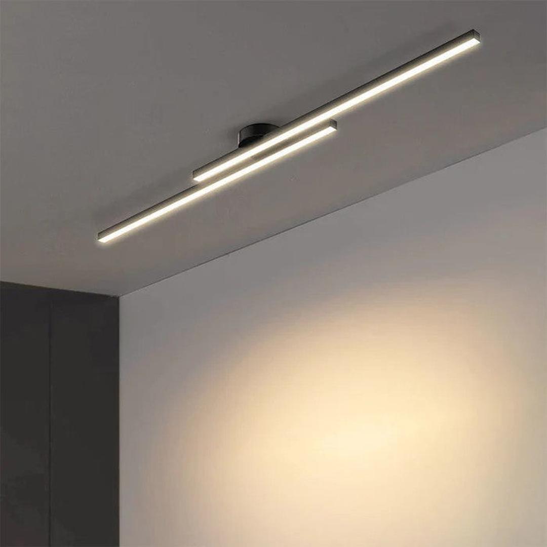 Lámpara de Techo Moderna de Aluminio con Iluminación LED | Diseño Elegante