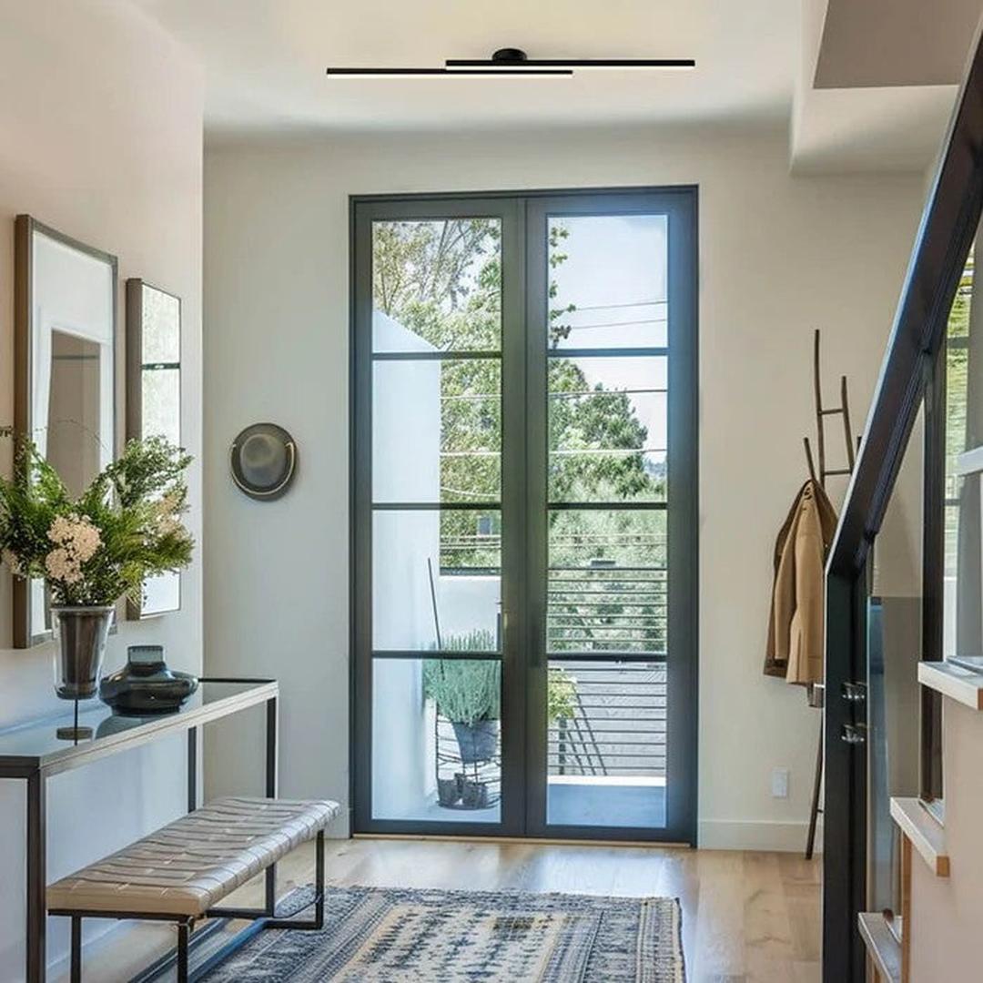 Lámpara de Techo Moderna de Aluminio con Iluminación LED | Diseño Elegante