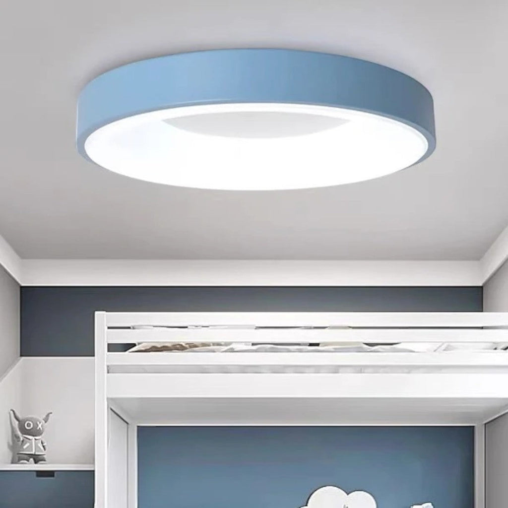 Round Ceiling Lamp with LED Light | Modern Design
