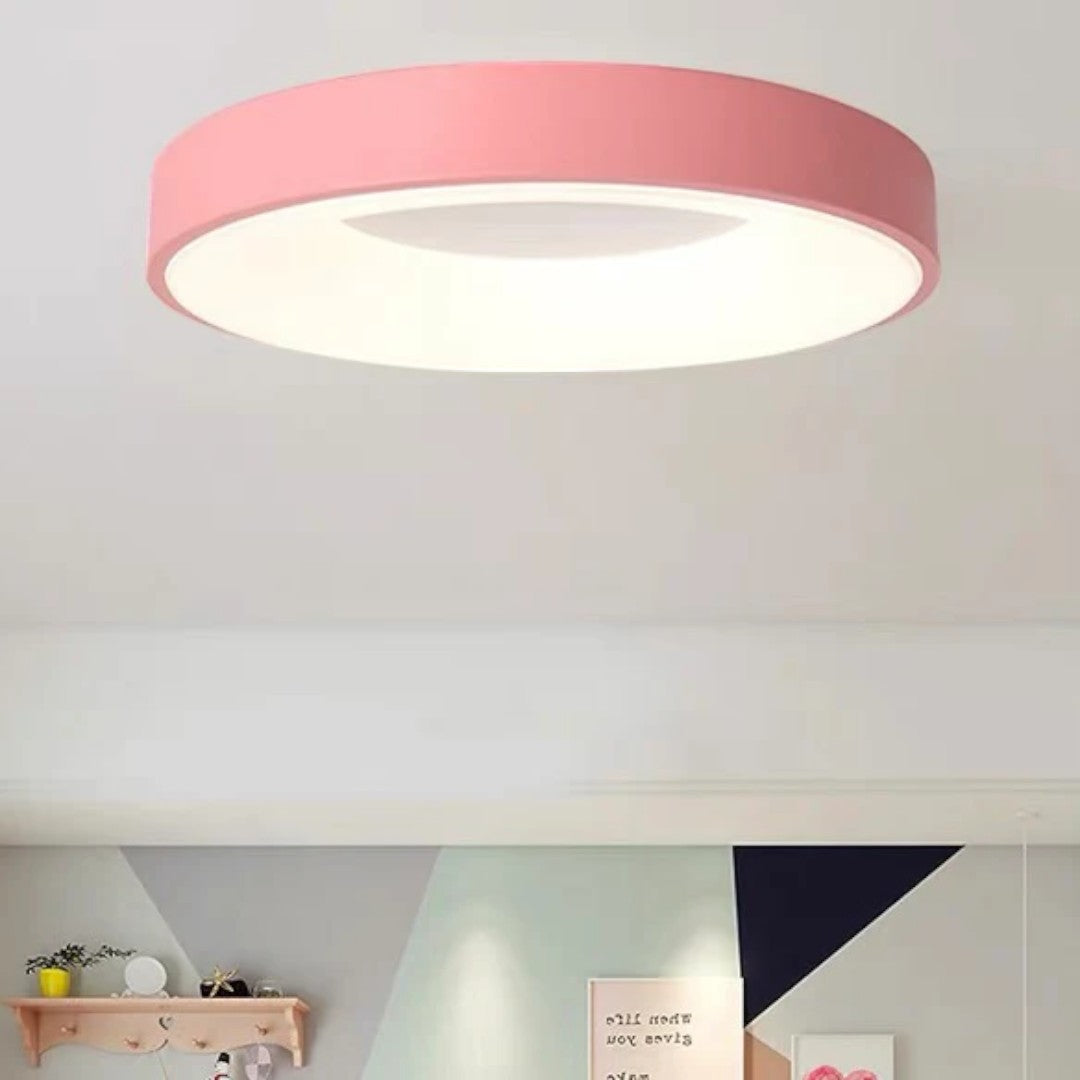 Round Ceiling Lamp with LED Light | Modern Design