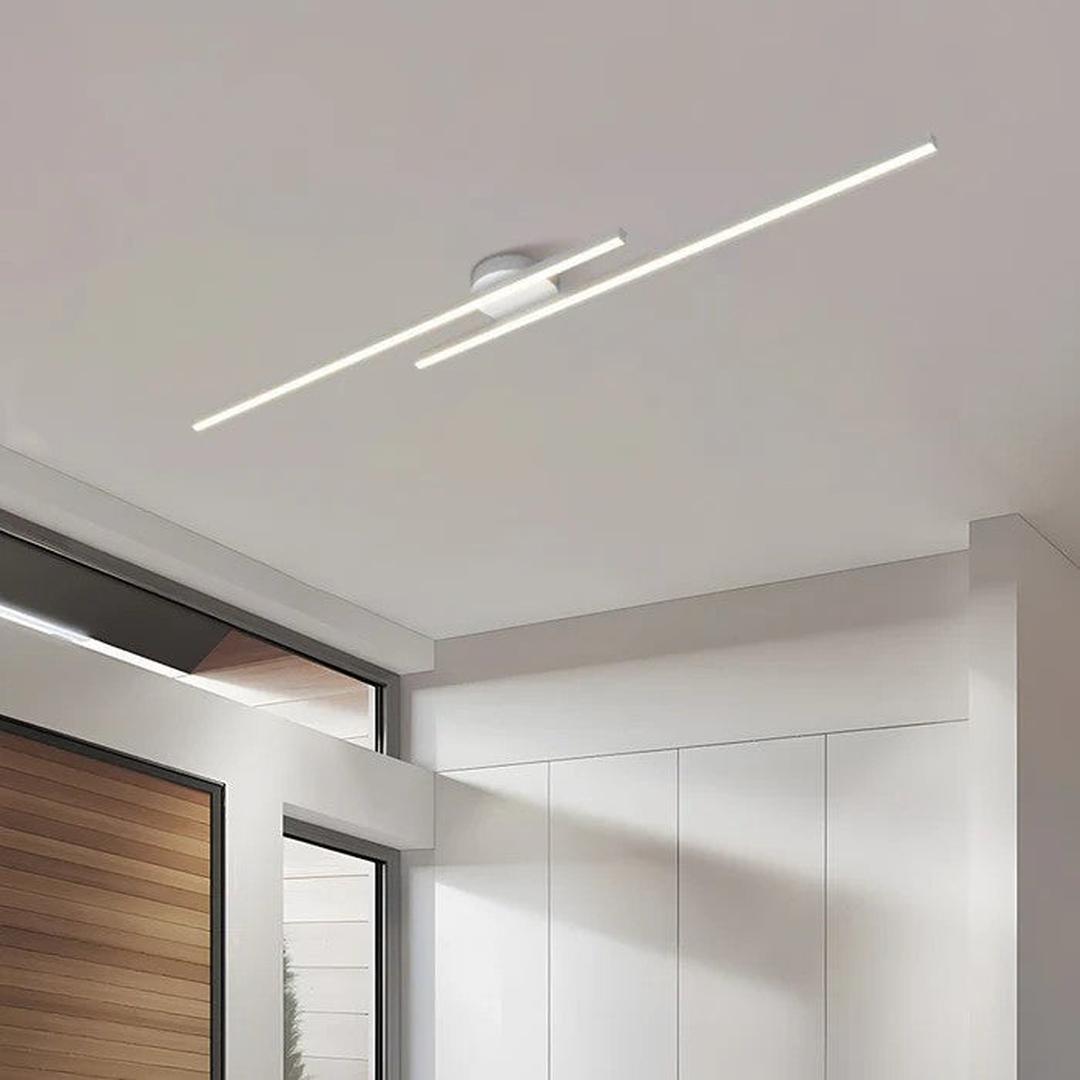 Lámpara de Techo Moderna de Aluminio con Iluminación LED | Diseño Elegante