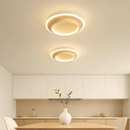 Lámpara de Techo LED Redonda Moderna de Aluminio | Para Pasillo