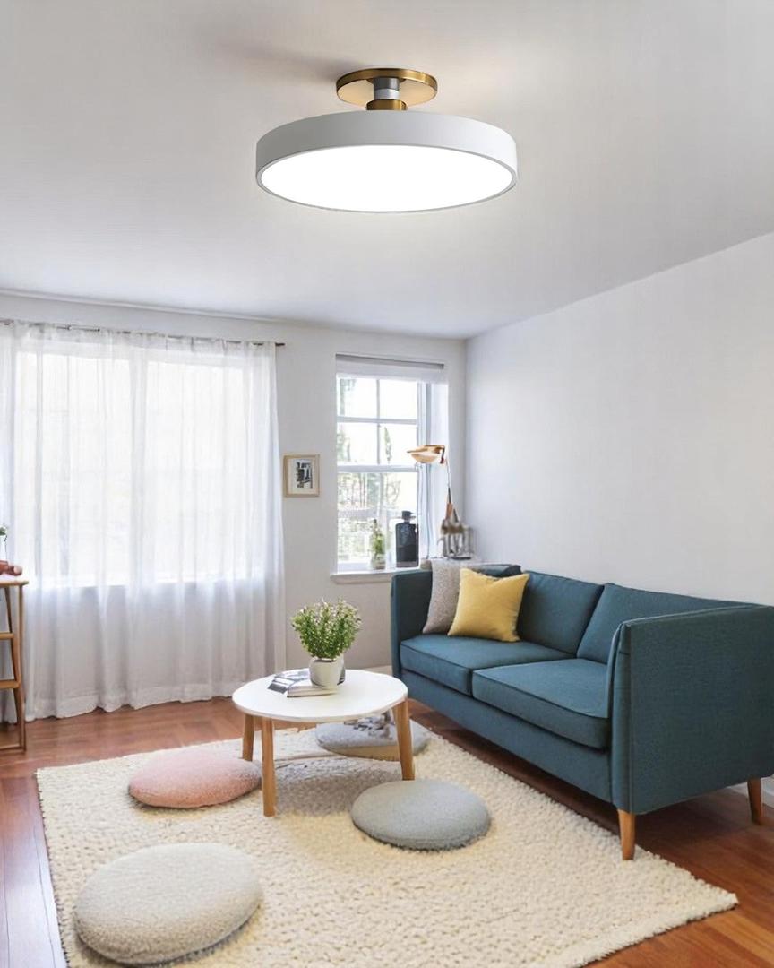 Lámpara de Techo Semiatinada | Diseño Moderno