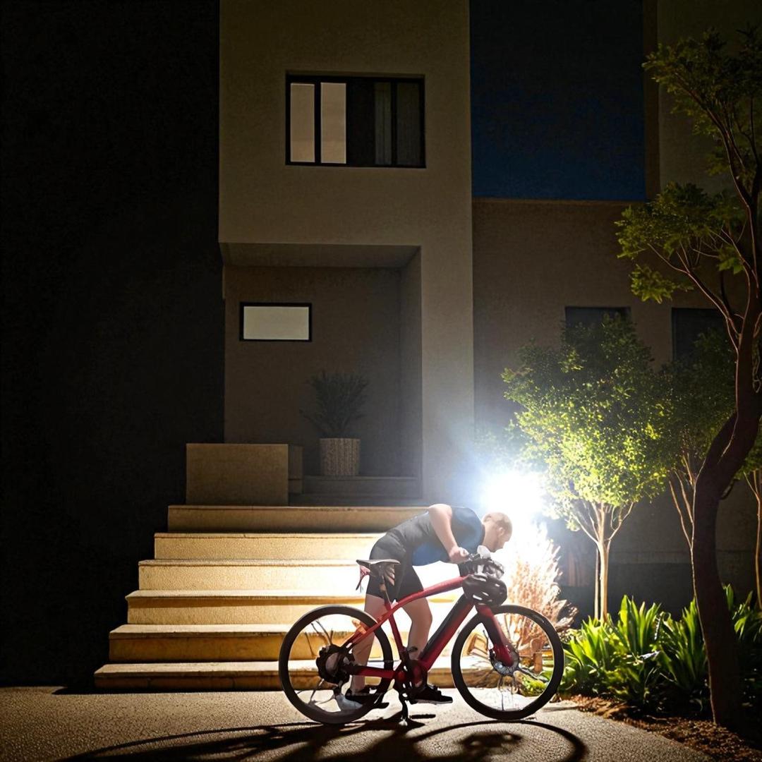 Lámpara Solar LED con Sensor de Movimiento | Exterior