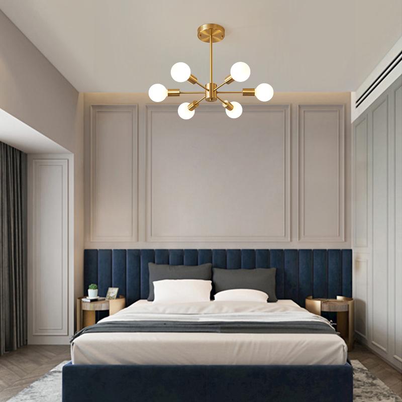 Large Sputnik Candlestick with 6 Lights