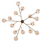 Lámpara de Araña Moderna Sputnik de 15 Luces